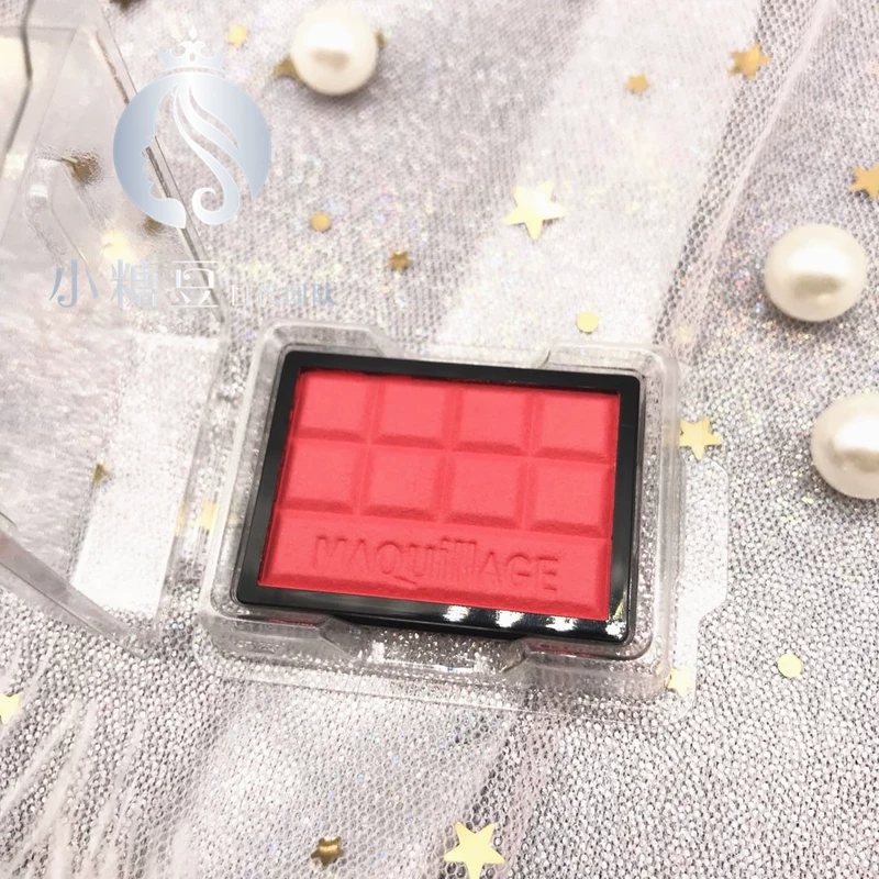 Nhật Bản trực tiếp thư Shiseido Maquillage trái tim vẻ đẹp đơn sắc đỏ mặt khí chất Nhật Bản - Blush / Cochineal