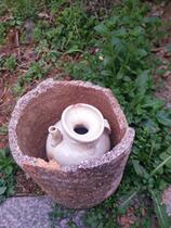 Song Dynasty Porcelain Casket Green White Film Green Ancient Porcelain Pot Antique Ming Dynasty Qing Dynasty specimen Pareal bag Old porcelain Porcelain Bottle Porcelain box