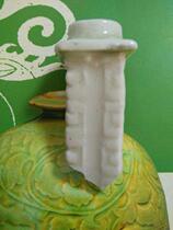 South Song Dynasty Qing white porcelain Cong Bottle Remnants Ancient China Porcelain Pieces Old Porcelain Ancient Play Antique Collection Genuine Products Old Objects Porcelain Pots