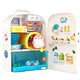 Greedy Cute Pet Penguin Refrigerator Children's Simulation Pet Feeding Parent-Child Interaction Girls Play House Toy Gift