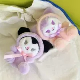 Плюшевая подвеска с бантиком, милая кукла, украшение на сумку, ранец, рюкзак, брелок, котенок, подарок на день рождения