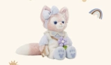 Шанхайский Дисней приобрел домашний Dafei Bear Qibao Lazy Series Lingna Bake Plush Plush Count Count