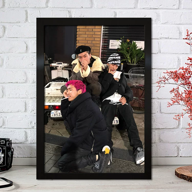 Плакат 15-летия, четыре размера, Мa Сивуэй, рэп-хип-хоп, братья Higher Brothers, декоративная подвесная картина