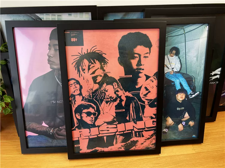 Плакат 15-летия, четыре размера, Мa Сивуэй, рэп-хип-хоп, братья Higher Brothers, декоративная подвесная картина