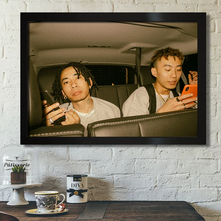 Плакат 15-летия, четыре размера, Мa Сивуэй, рэп-хип-хоп, братья Higher Brothers, декоративная подвесная картина