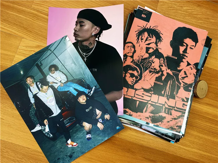 Плакат 15-летия, четыре размера, Мa Сивуэй, рэп-хип-хоп, братья Higher Brothers, декоративная подвесная картина