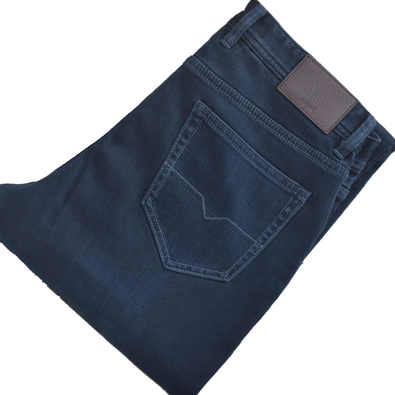 Winter Thick Men's Jeans with Cut Tags, Mid-Waist Straight Fit Dp5580913, Men's Slim Fit Jeans Dp5580912