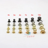 Чистое медное монашеного для головки аппаратные аксессуары монастые пейзажи для ногтей для гвоздей маленькая сумка для пряжки с пряжкой пагода заклепки