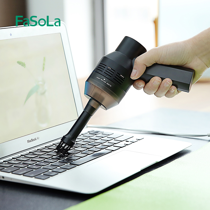 Japan FaSoLa Home Small Portable Vacuum Cleaner Car Wireless Handheld Vacuum Cleaner USB Powered