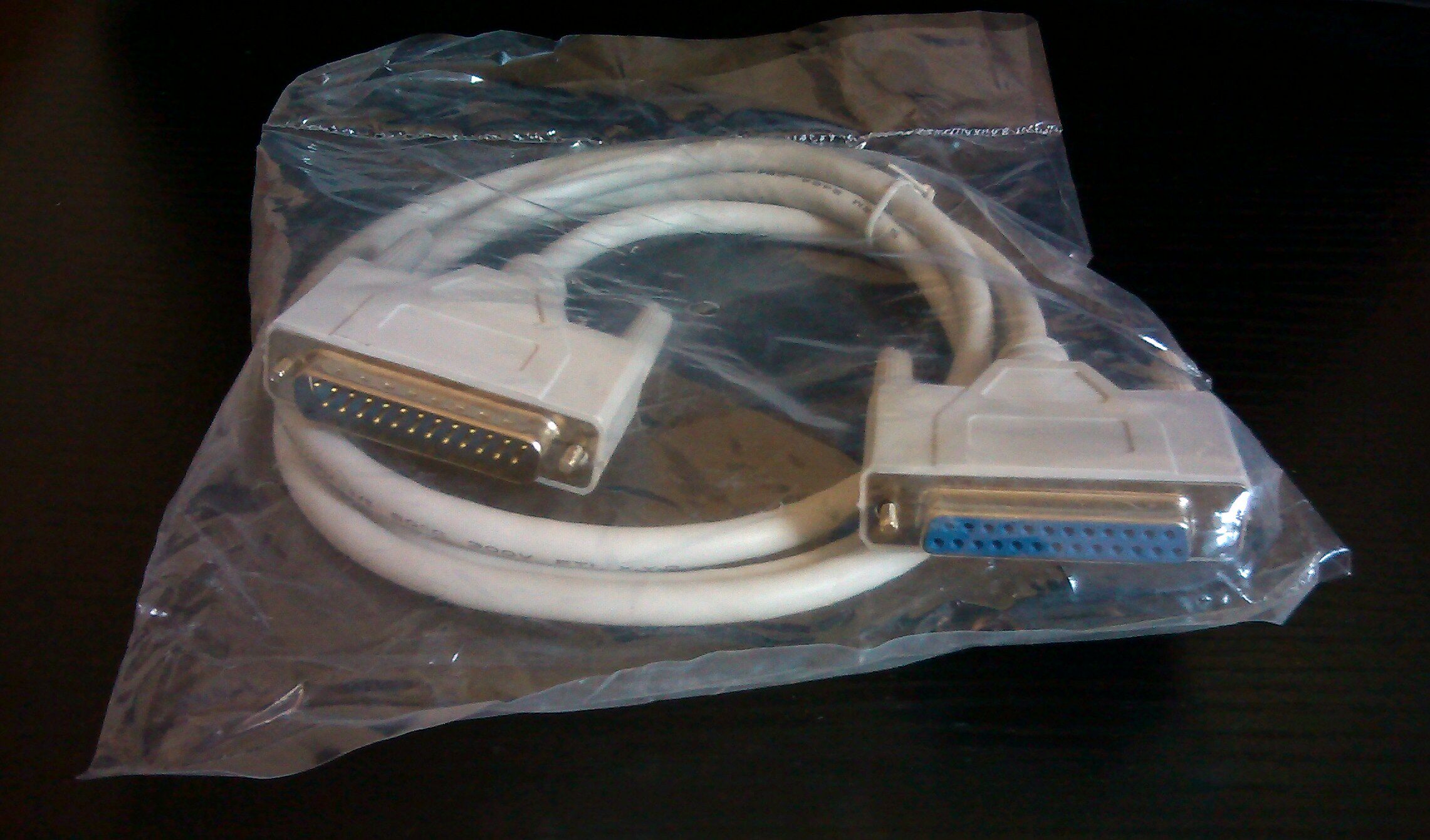 DB25 alongside the extension of the line male to the mother 1 5 m