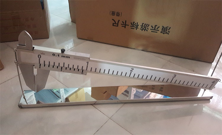 演示游标卡尺 950*350mm 不锈钢底座/支架初高中物理演示教学教具