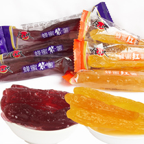 Golden land honey purple fries Liancheng specialty Crystal purple potato sweet potato dried 500g snacks bulk sweet potato dry