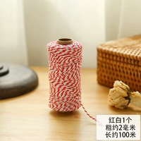 Длинная трубка [красный белый] длиной около 100 метров