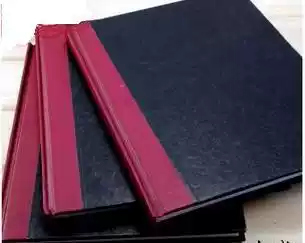 A5 60 page notepad hard face copy black face copy notebook