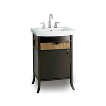 Kohler K-2449T-A-F2 Yaqi bathroom cabinet Open semi-closed