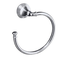 Kohler K-10557T-CP 2BZ Titan Towel Ring Towel Rack
