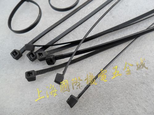 PA66 Black cable tie Nylon Cable tie Black electrician Cable tie Self-locking nylon cable tie Wire cable tie