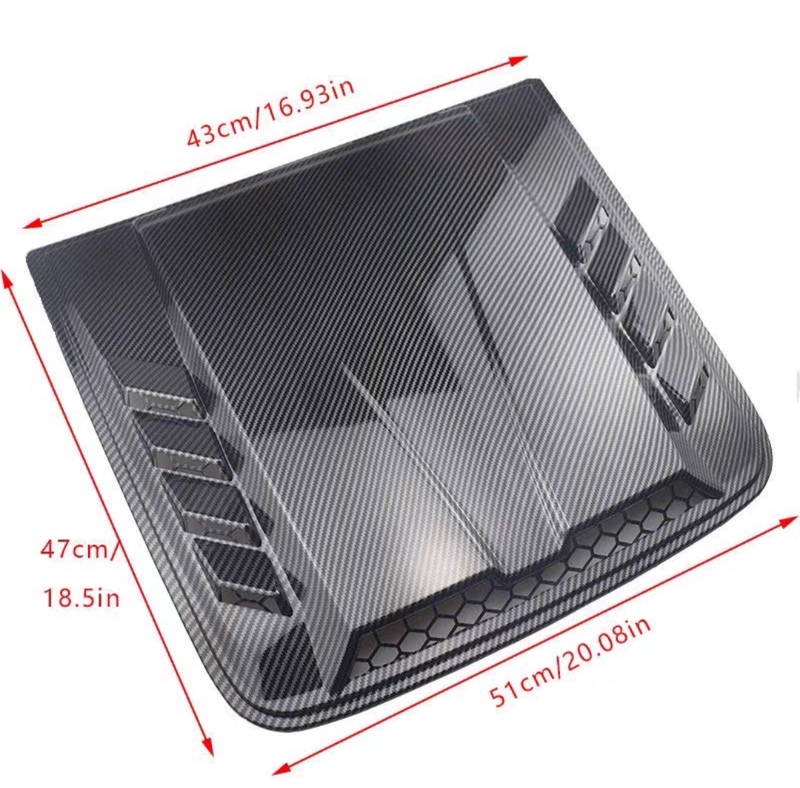 Car Modification Universal Decorative Accessories Hood Vent New Hood Vent