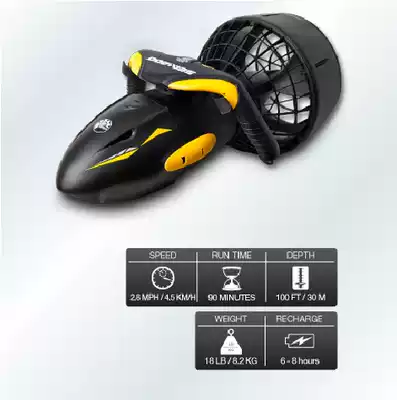 2013 New Sea-Doo GTS underwater thruster (4km h) 30 m deep