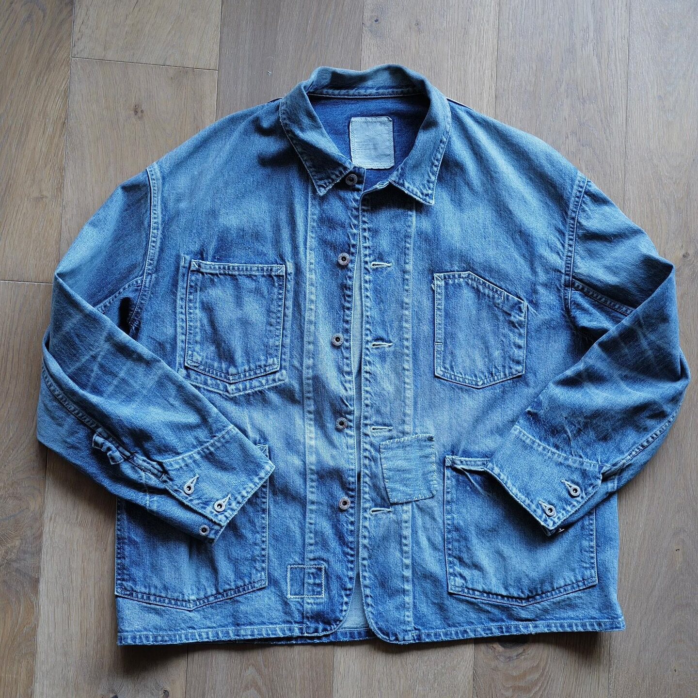 MADNESS PATCHED WORKER DENIM JACKET，工装夹克如何穿出潮流感 