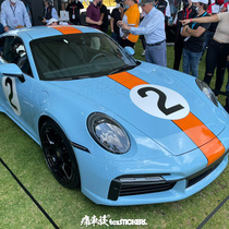 911 GT3 Turbo S car stickers pull flower Model3 Xiaopeng P7 body decoration modified car sticker film