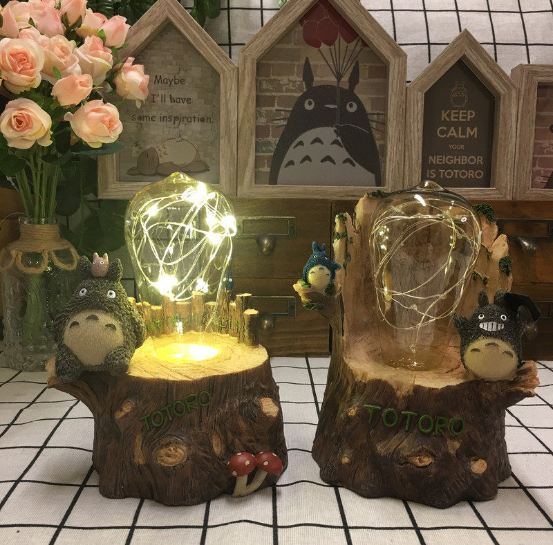 Chinchilla cute star light night light Retro tree shape light Classmate girlfriend birthday gift