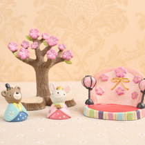 New Cherry Blossom Language Series Swing Pieces Photo Props Photography Background Props Zakka Grocery Animal Pendulum