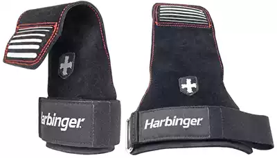 Hong Kong imported Harbinger Harbinger 1202 Lifting Grips 2 in 1 leather padded palm guard