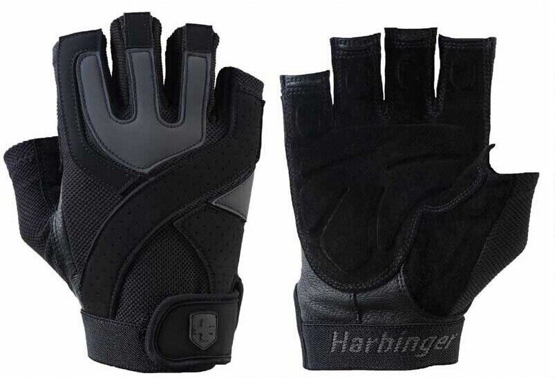 Harbinger #1260 Training Gym Leather Gloves For Boys And Girls