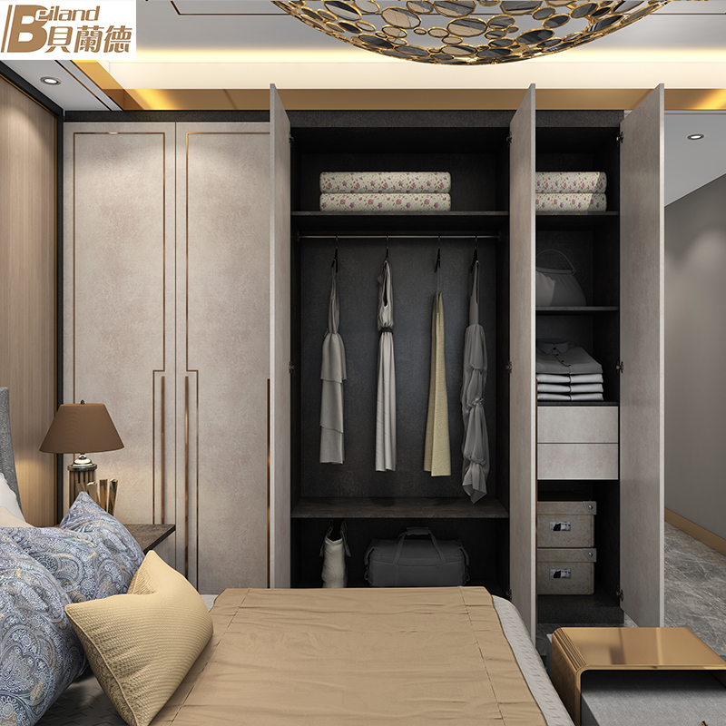 Modern Light Luxury Wardrobe Custom Bedroom Nordic Simple