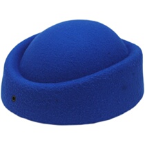 Joker Dome stage performance hat etiquette flight sister hat Yunnan high speed hat Big Dome blue Yunnan high speed hat