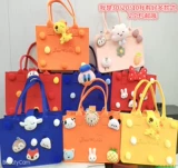 Детский полнолуние детская мультипликационная рука подарочная сумка на животное год -Коробка с упаковкой 100 -дневная банкетная пакетная сумка Группа Подарочная сумка