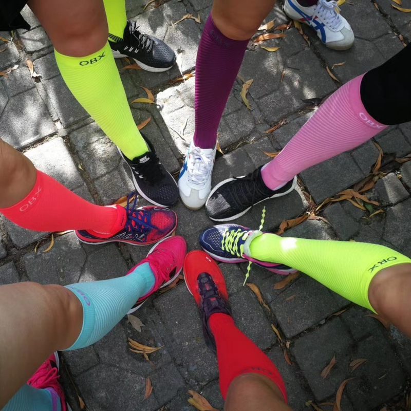 Muscle Compression Functional Socks, Professional Sports Long Socks, Running, Fitness, Marathon, Cross-Country Cycling, Anti-Cramp, for Men and Women