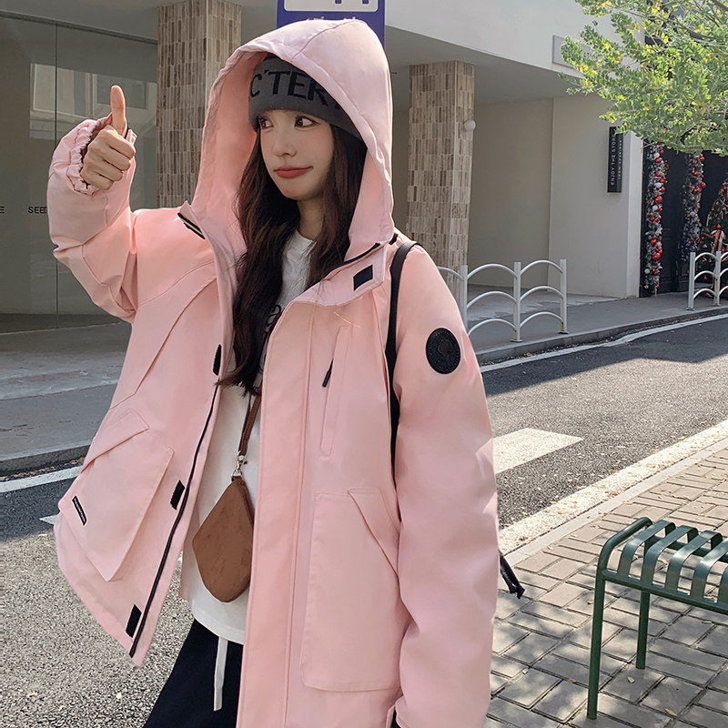 【现货】有数据有买家秀2C301-8608-P265-K398冲锋衣羽绒服90绒,女装羽绒服,2C301