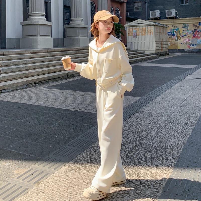 现货时尚休闲运动风套装女2025秋季新款2D036一6666一p165一K238,女装套装/套裙,2D036