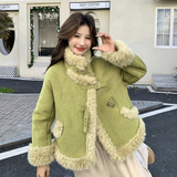 【有货】买家秀+皮毛一体外套2C115-2380-P215-K318，女装棉衣/棉服，2C115