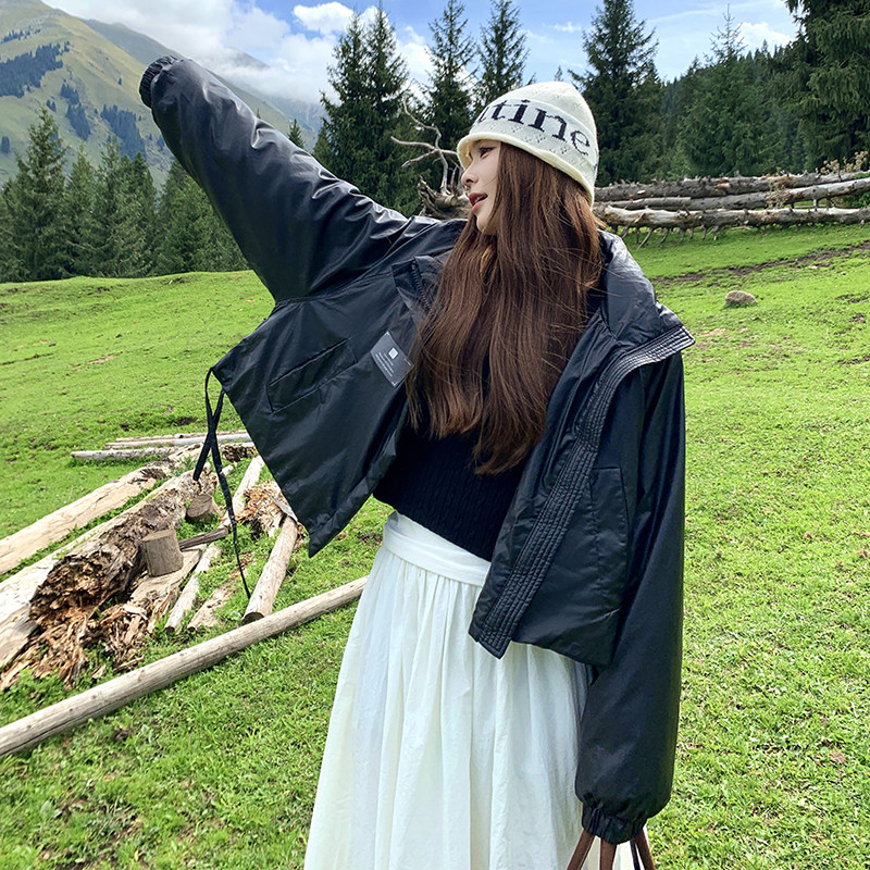 【新款已出大货】贴标皮羽绒服100-150g瑞c016-9039-P285-K428,女装羽绒服,2C016