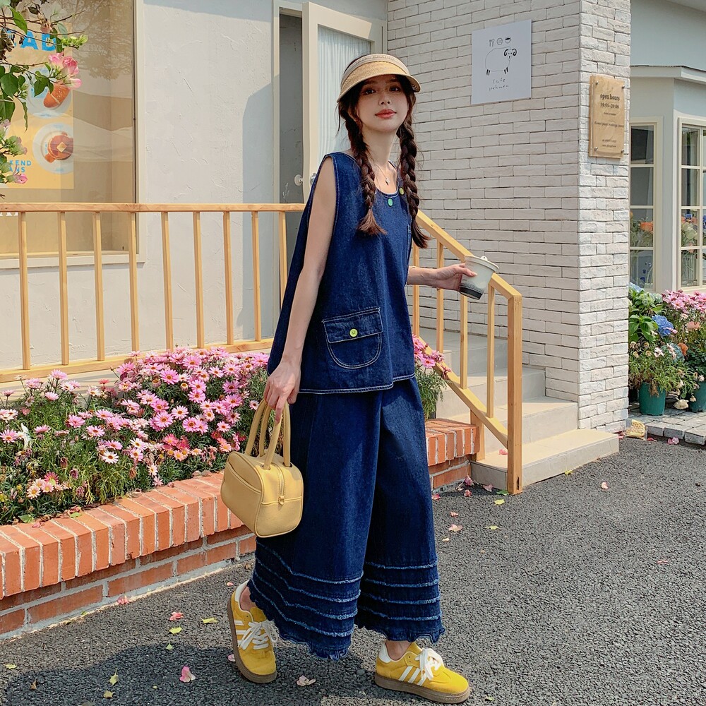 今日新品/现货/设计款夏季薄牛仔套装2C275-5535-P165-K248,女装套装/套裙,2C275