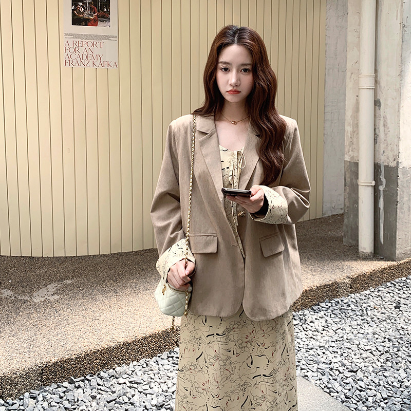 新款西装连衣裙两件套2C122-F173-P205-K288,女装连衣裙,2C122