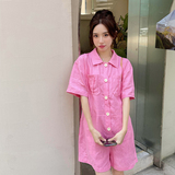 【现货】夏季新款工装连体裤2C371-8583-P105-K158，女装连体裤，2C120