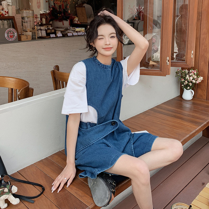 2025春夏新款原创设计洋气时尚百搭牛仔套装2C112-C313-P120-K178,女装套装/套裙,2C112
