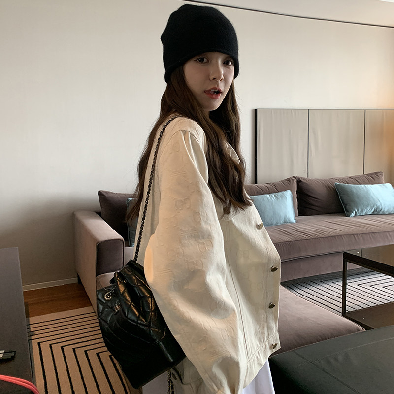 【主推】2026春高品质设计感牛仔外套2C372-8056-P145控198,女装短外套,2C372