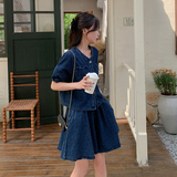 【大货已出】2025夏季套装精品牛仔两件套2C112-C320-P110-K168，女装套装/套裙，2C112