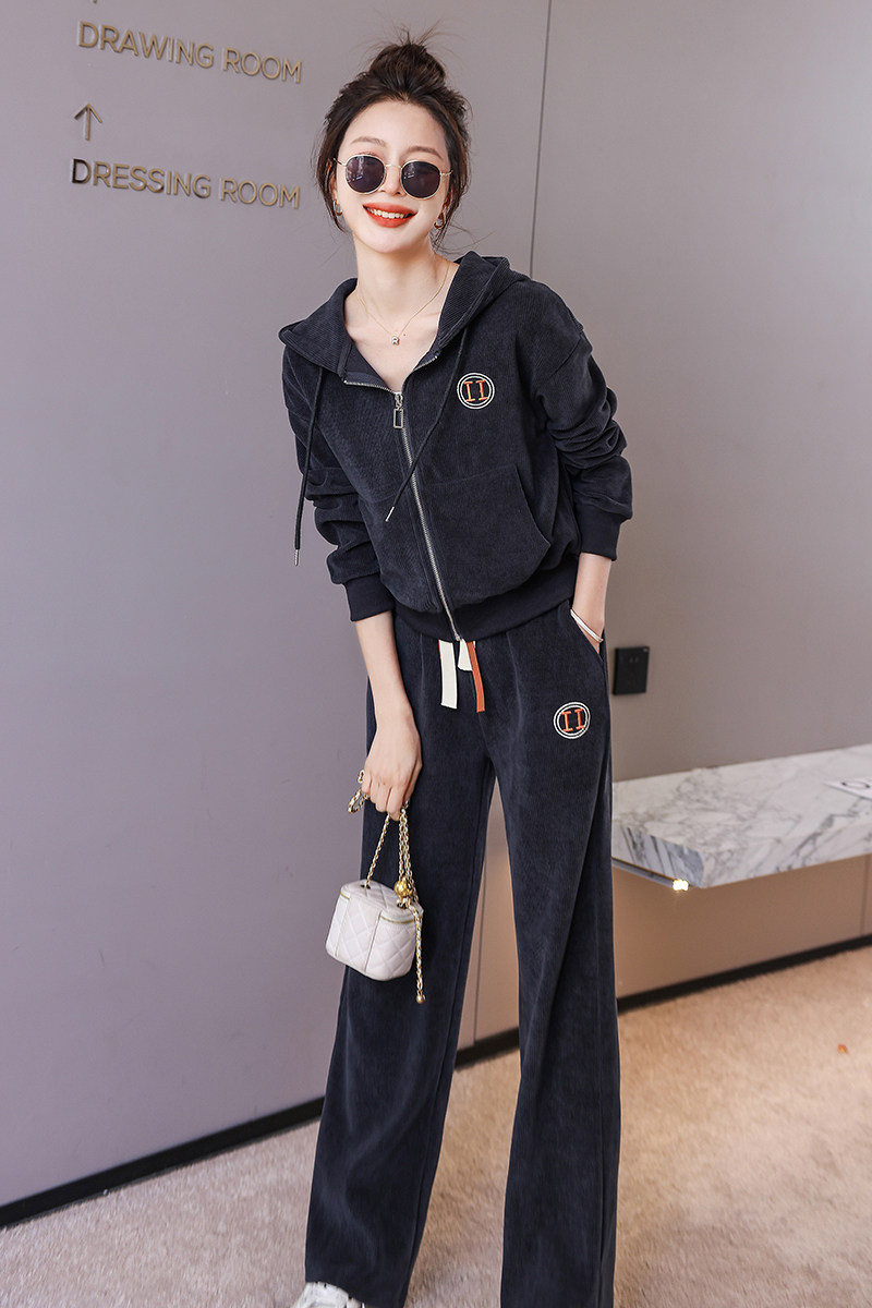 2025春秋新款运动套装休闲潮外套1C086-881-P145-K218,女装套装/套裙,2D044
