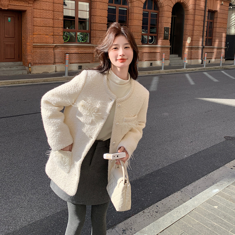 设计感气质小香风羽绒服女4435-P255-K378图片