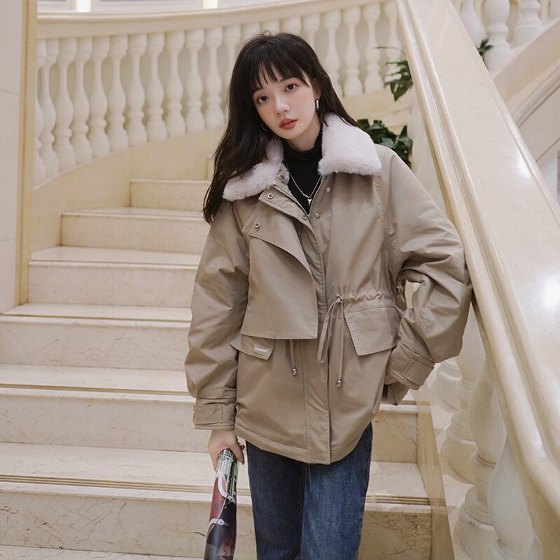 竞品棉衣,女装派克服,2C179