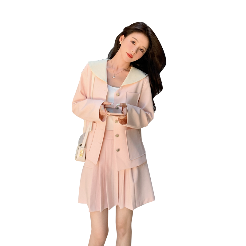 【秋款现货】时尚纯色小香裙套装088-8833p145控198,女装套装/套裙,2C088
