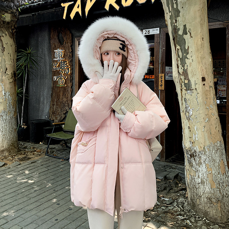 现货2026新款冬装纯色韩版羽绒新标90绒2D009-Y20-P350控528,女装羽绒服,2D009