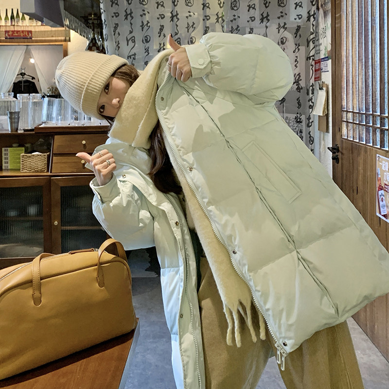 现货2026新款新标90羽绒马卡龙色羽绒服2D009-Y25P350控528,女装羽绒服,2D009