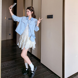 2026春季新款现货休闲水洗配小包牛仔外套2609-p150-k248，女装短外套，2B115